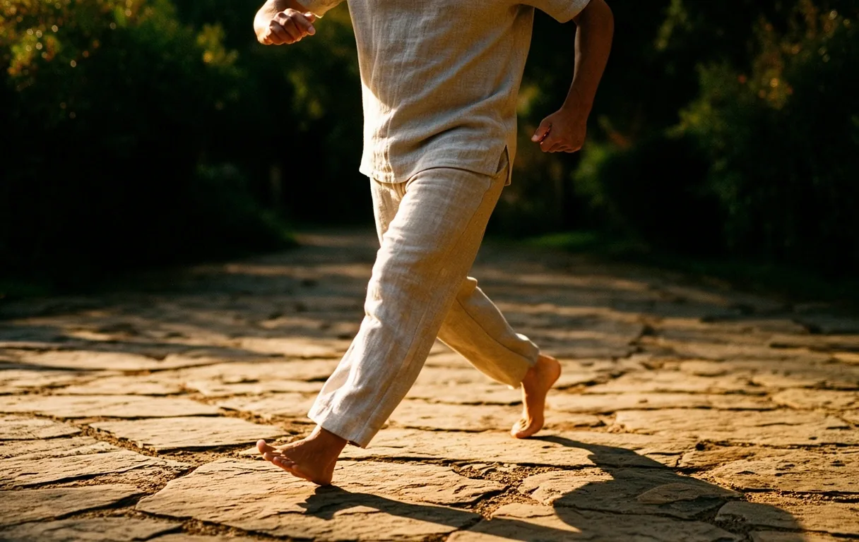Rhythmic movement through focused effort
